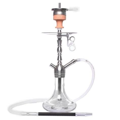Hookah AMY Deluxe SS10-TR Clear Nargila Shisha Pipe India | Ubuy