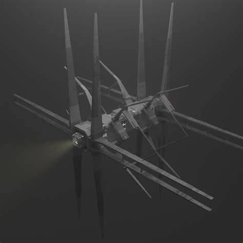 Sci-Fi Drone 1 | FREE 3D Miscellaneous models | BlenderKit