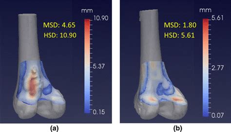 Draw Surface Distance Map 的图像结果