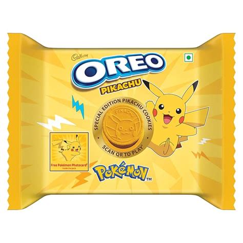 Cadbury Oreo Pokémon Pikachu Sandwich Biscuit