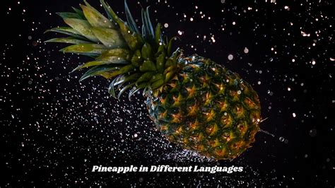 🍍 Pineapple in Different Languages | A Juicy Word Around the World