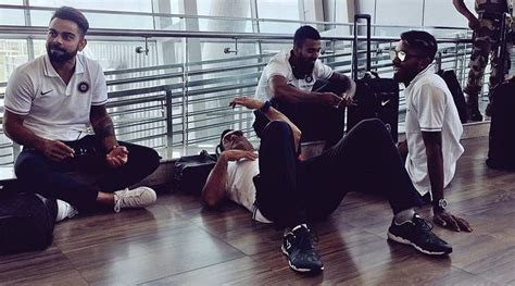 Indian team made to wait outside Vizag airport after attack on politician