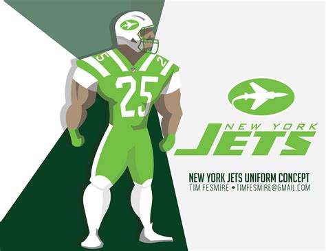 Uni Watch delivers the winning entries for the New York Jets' redesign ...