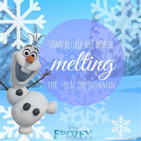 Olaf Frozen Summer Quotes