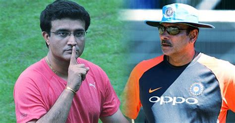 Sourav Gangulys Response To A Question On Ravi Shastri Sparks A Laugh ...