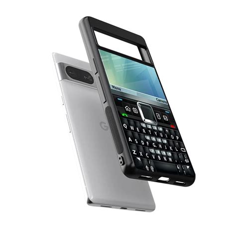 Qwerty Keypad Phone Case for Google Pixel 8 | Glass Case – Boujee