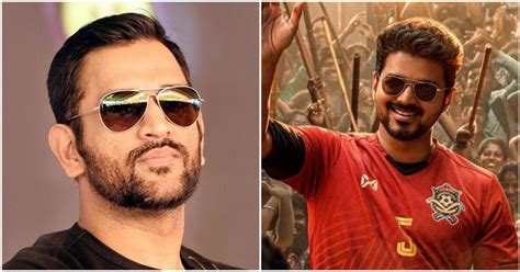 MS Dhoni Met Thalapathy Vijay On The Sets Of Beast, Pictures Go Viral ...