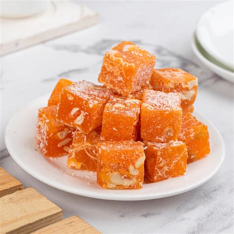 Orange & Cashew Turkish Delight – THE BAKLAVA BOX