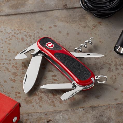 Buy Victorinox Evolution Grip 10 13 Function Red/Black Pocket Knife ...