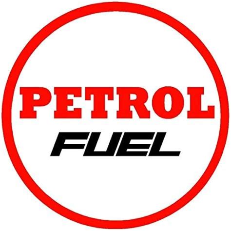 VVWV Petrol Car Stickers Exterior Stylish for Car Fuel Lid Tank ...