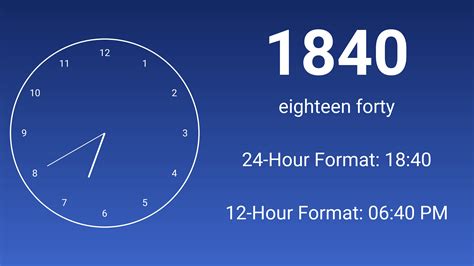 1840 Military Time - Military Time Converter