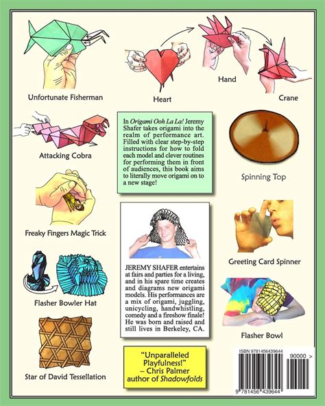 Jeremy Shafer Origami Tutorials 的图像结果