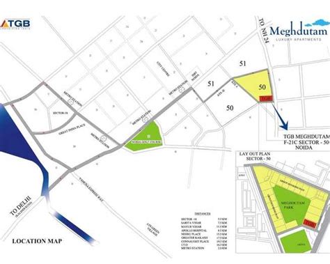 TGB Meghdutam Location Map | Sector 50, Noida