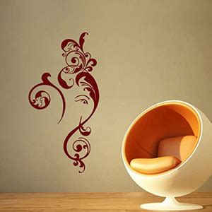 MADHUBAN DECOR 13 cm Ganesha Abstract Wall StickerPVC Vinyl Art Decals ...