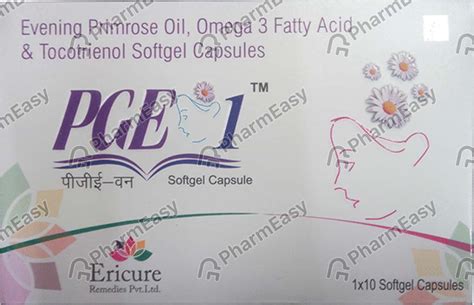 Buy Pge 1 Strip Of 10 Capsule Online & Save Up to 24% at PharmEasy