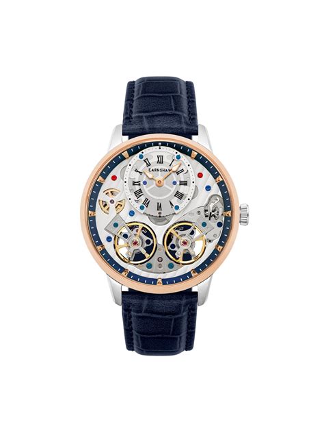 Hiyath -Earnshaw Brewster Double Barrel Automatic Men's Watch - ES-8273 ...