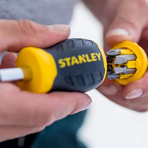 Stanley 0-66-357 Stubby Multi - Bit Screwdriver Set – buysupplies.in