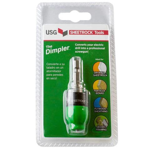 USG Sheetrock 'The Dimpler ®' Drywall Screw Setter Bit - Reversible ...
