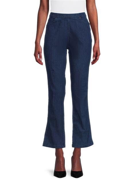 RealSize women's Bootcut Jeans - Stretch Pull On - Walmart.com