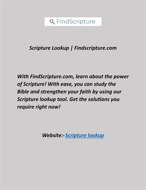Image result for Scripture Lookup
