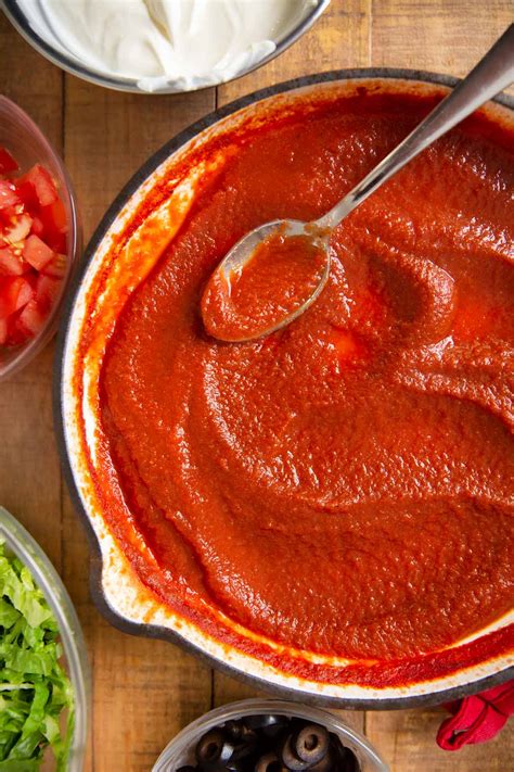 Taco Bell Red Sauce (Copycat) Recipe- Dinner, then Dessert