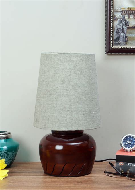 Get Bedside Lamp with Beige Shade at ₹ 3018 | LBB Shop