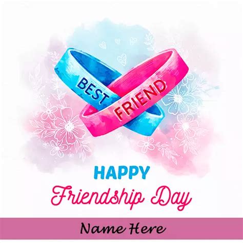 Friendship Day 2025 Images For WhatsApp DP With Name