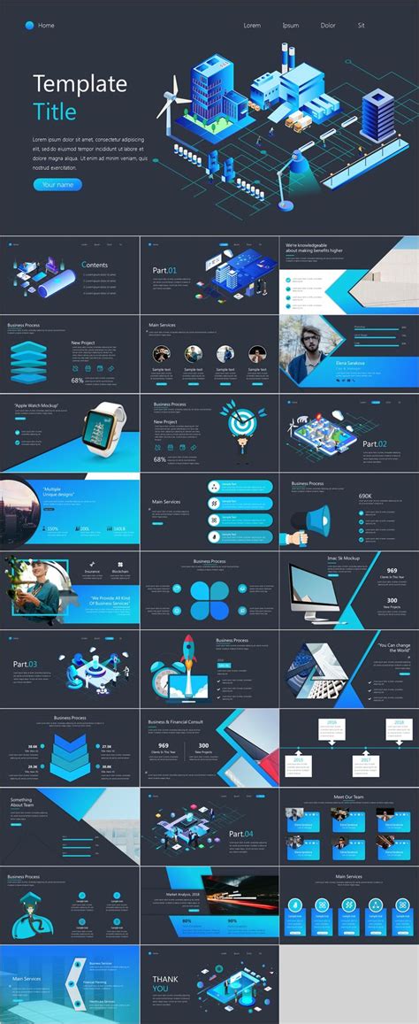 Data Report PowerPoint Slides 的图像结果