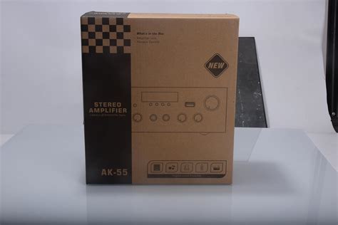 WOOPKER AK55 Stereo Amplifier Home Audio, Bluetooth 5.0 Max India | Ubuy