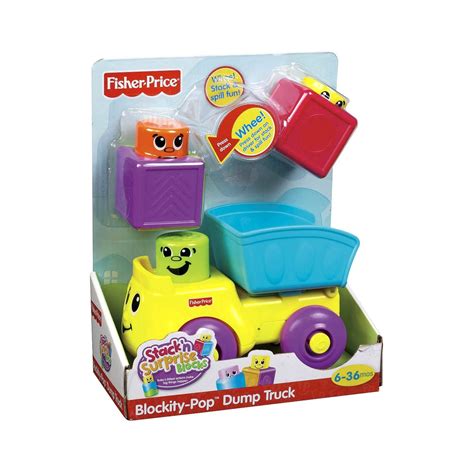 Buy Fisher-Price Stack 'n Surprise Blocks Blockity Pop Dump Truck ...