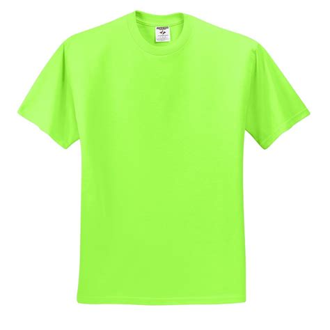 Jerzees 29M Dri-Power Active 50/50 Cotton/Poly T-Shirt - Neon Green ...