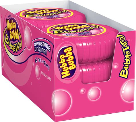 Buy Hubba Bubba Original Bubble Gum Tape, 2 ounce (6 Packs) Online in ...
