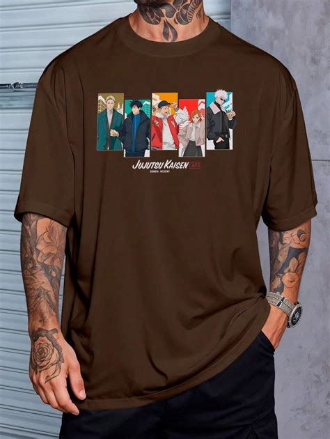 FLUXOGEEK Shirt Oversized Streetwear Jujutsu Kaise Shibuya Gojo Satoru ...