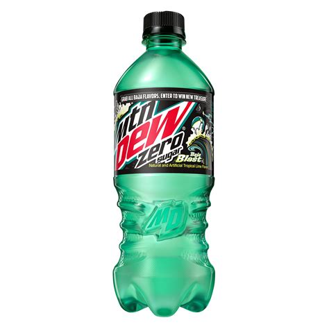 Mountain Dew Baja Blast Zero Sugar 20oz - Delivered In As Fast As 15 ...