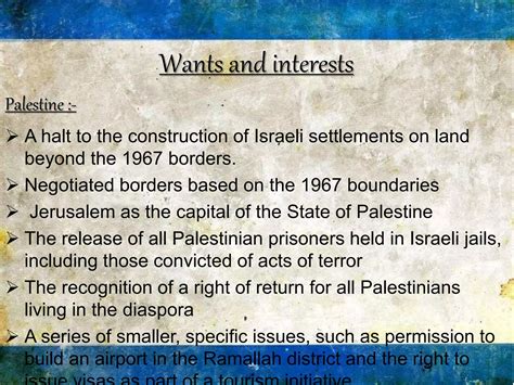 Israel Palestine Conflict & History | PPTX - history of country of israel