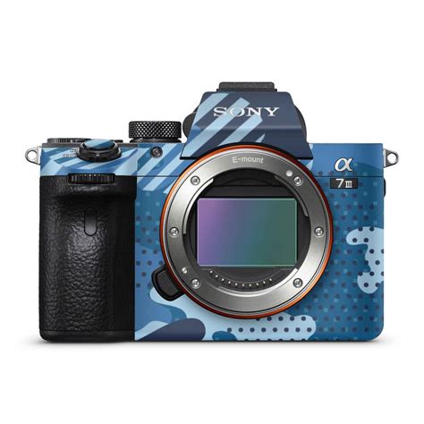 Military Blue Camo Camera Skins – WrapCart Skins