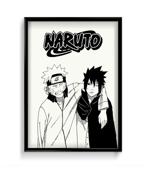 Naruto and Sasuke Poster – Sunny Graphic Arts Shop