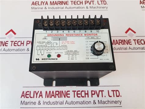 Westronics Sbag-102 Grounding Resistance Monitor Dch-12N – Aeliya ...