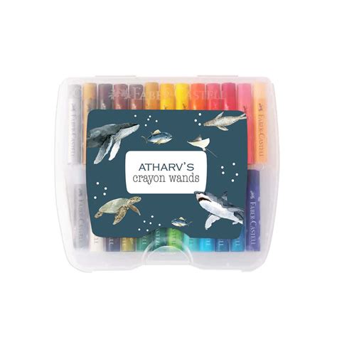 Shop Personalized Crayon Packs for Kids: Add a Fun, Custom Touch to Art ...