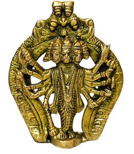 Decornow Panchmukhi Hanuman ji Decorative Showpiece - 11 cm Price in ...