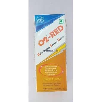 O2 Red Orange - Bottle of 200ml Solution : Amazon.in: Health & Personal ...
