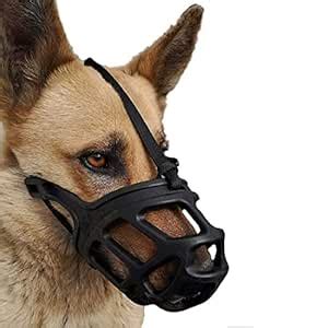 SPYNET Adjustable Dog Muzzle Cum Mouth Cover- Dogs for Great Dane/St ...