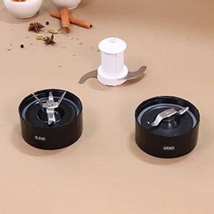 Wonderchef Nutri-Blend Bolt 600W Food Processor | Compact Power ...