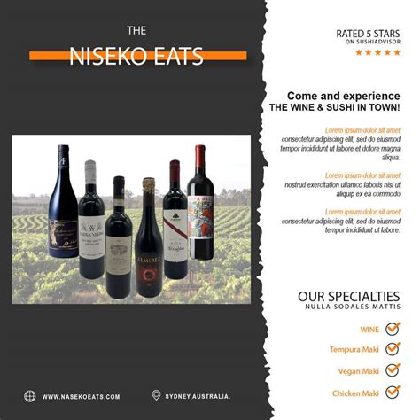 Product Promotion Flyers for Niseko Eats | Freelancer