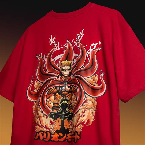 Baryon Mode / Naruto Oversized T-shirt - SleekandPeek