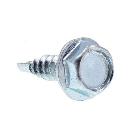 Prime-Line 9031860 Sheet Metal Screw, Self-Drilling, Indented Hex ...