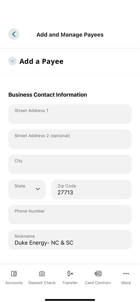 Add new bill pay | Civic Federal Credit Union