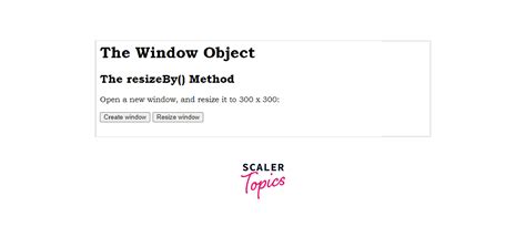 What Is Window Object in JavaScript 的图像结果
