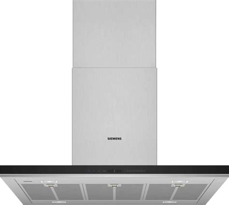 Siemens iQ700 island cooker hood 90 cm Stainless steel - LF91BUV50I ...
