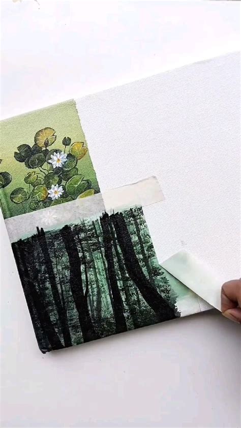 Image result for Tutorial Acrylic Fall Forest